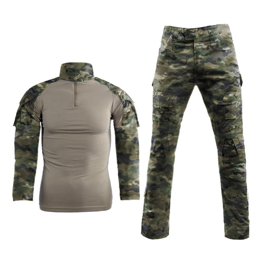 LANBAOSI Men's Military Army Tactical Combat Uniforms Airsoft Clothes