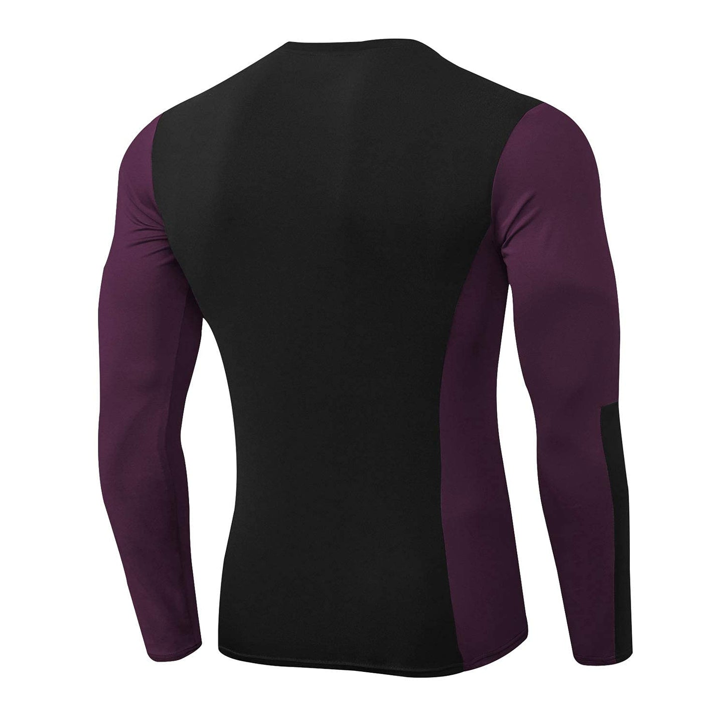 2 Pack Men Thermal Long Sleeve Compression Shirts Male Winter Gear Running Tops LANBAOSI
