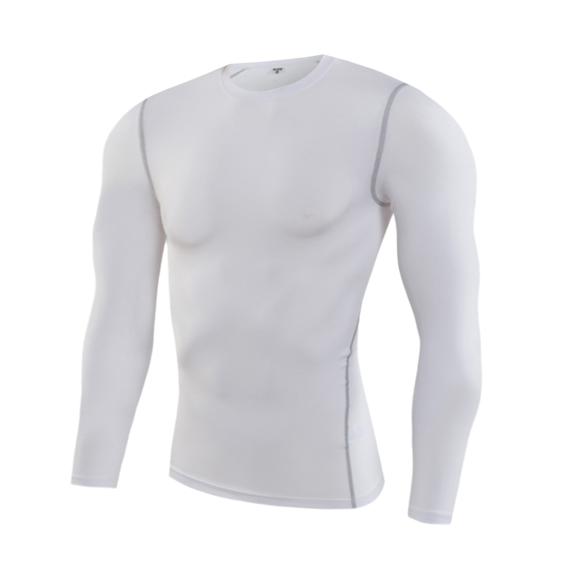Short Sleeve Compression Base Layer in Black, Gray, and White