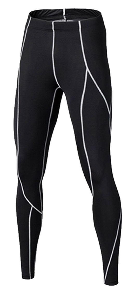Boy's Sports Running Stretch Pants Compression Football Legging LANBAOSI