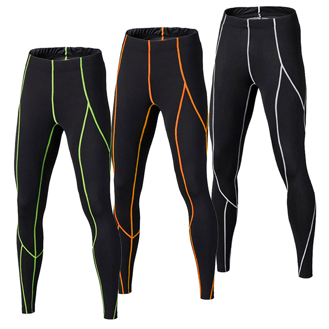 Boys Compression Pants Fleece Lined Thermal Basketball Leggings 3 Pack LANBAOSI