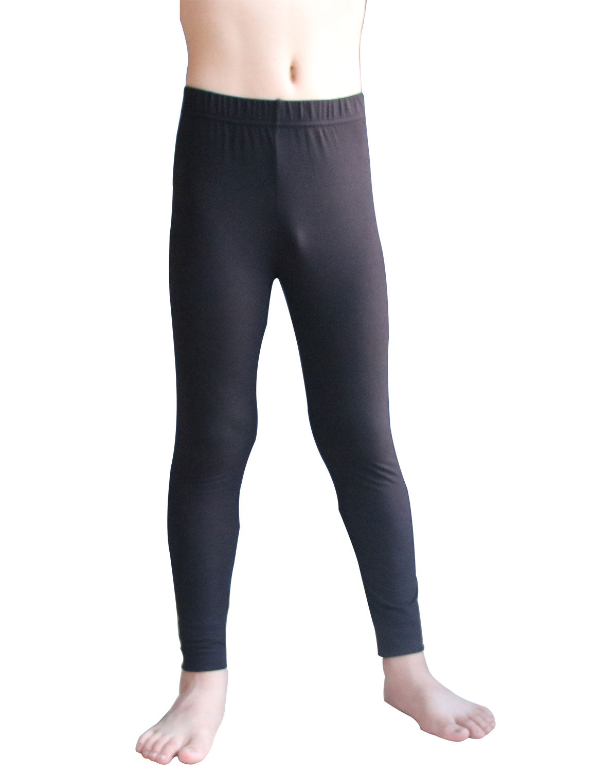 Boys Compression Pants Fleece Lined Thermal Basketball Leggings 3 Pack LANBAOSI