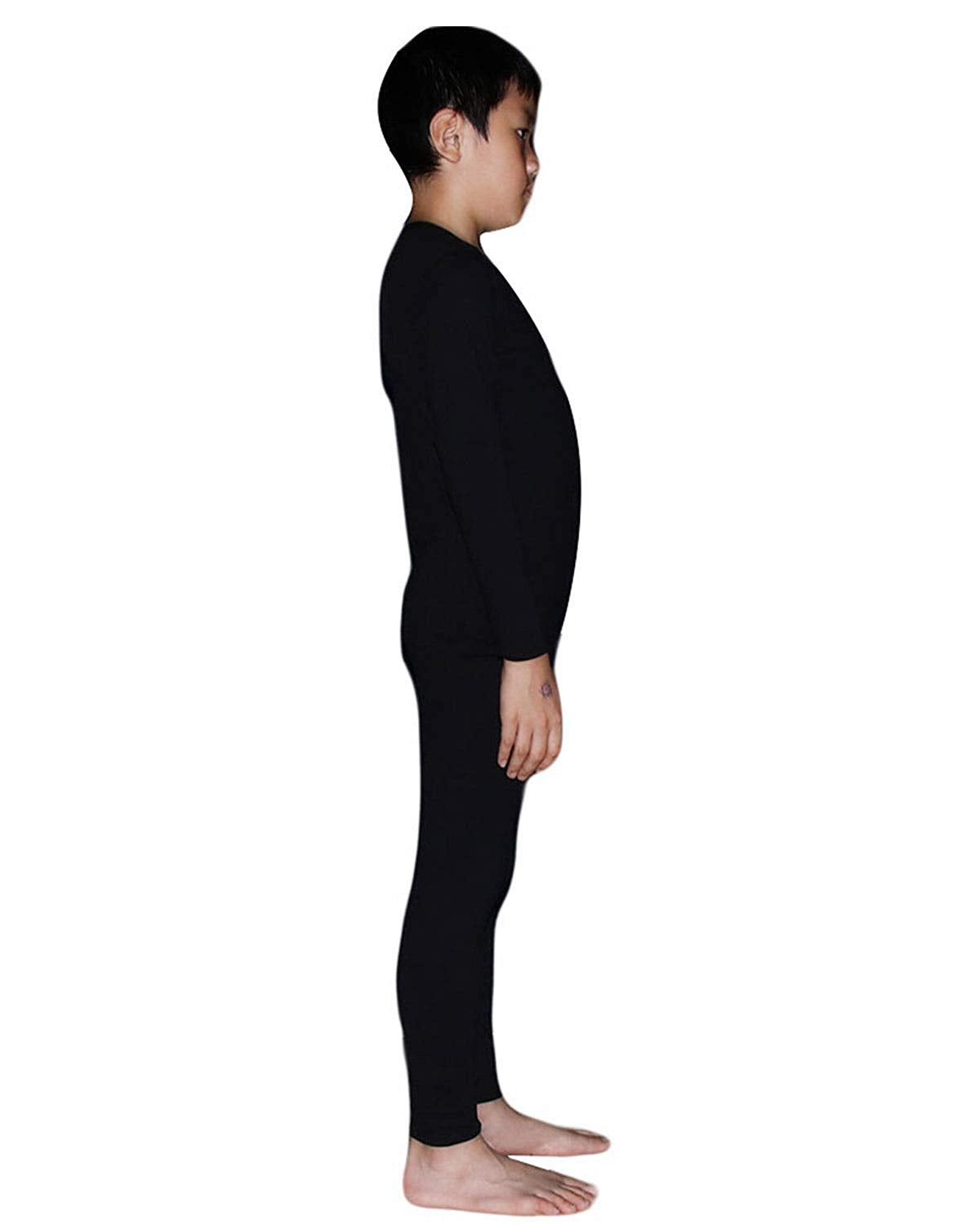 LANBAOSI Children's Boys Sleepwear Thermal Underwear Sets Fleece Lined Soft Long Johns Top & Bottom LANBAOSI