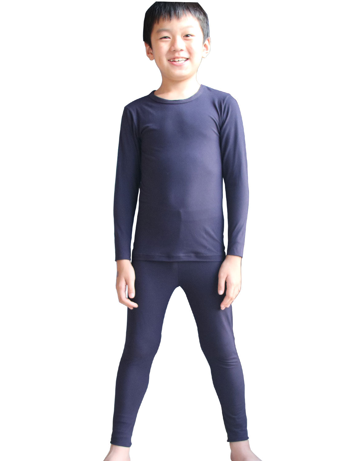 LANBAOSI Children's Boys Sleepwear Thermal Underwear Sets Fleece Lined Soft Long Johns Top & Bottom LANBAOSI