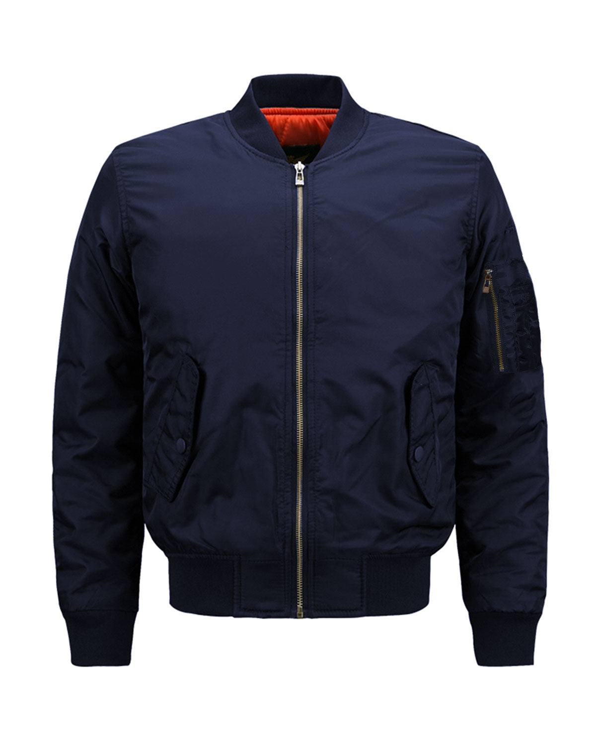 LANBAOSI Men Flight Bomber Drivers Jacket Windbreaker Casual Baseball Heavy Coats LANBAOSI