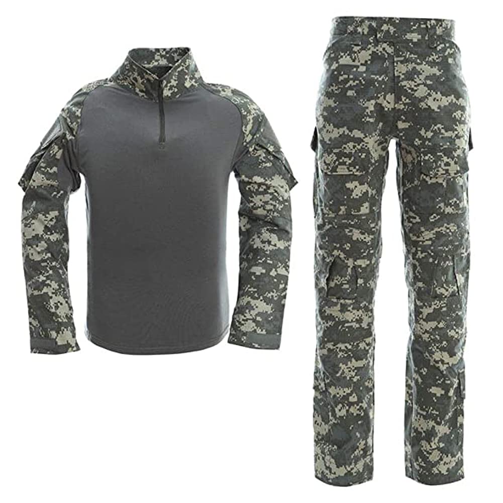 LANBAOSI Men's ACU Military Uniforms Set LANBAOSI