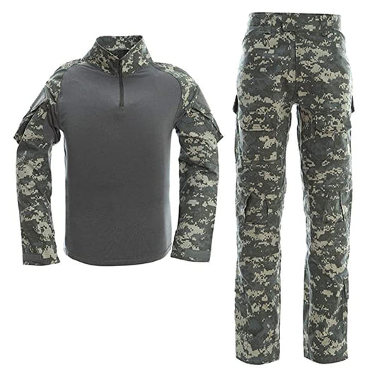 LANBAOSI Men's ACU Military Uniforms Set LANBAOSI