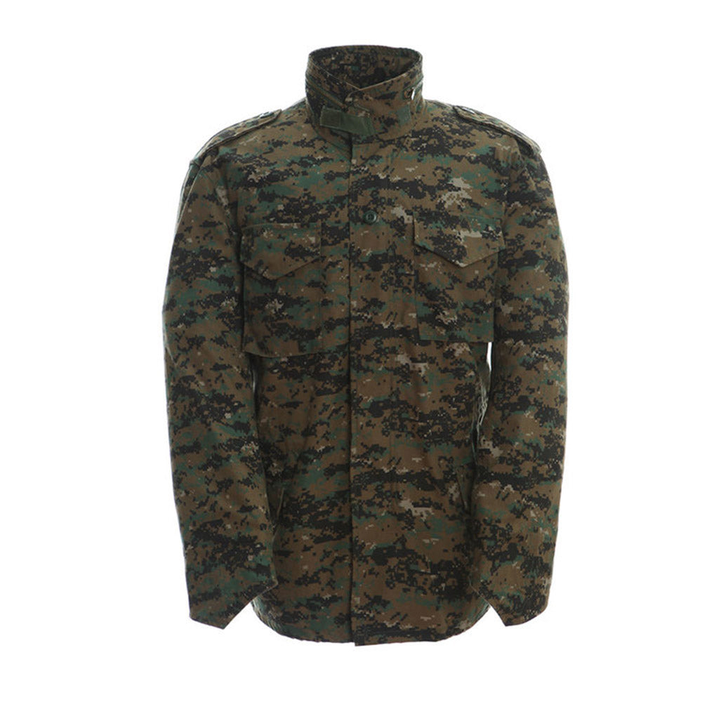 LANBAOSI Men's BDU Coat Army Combat Military Tactical Jacket LANBAOSI