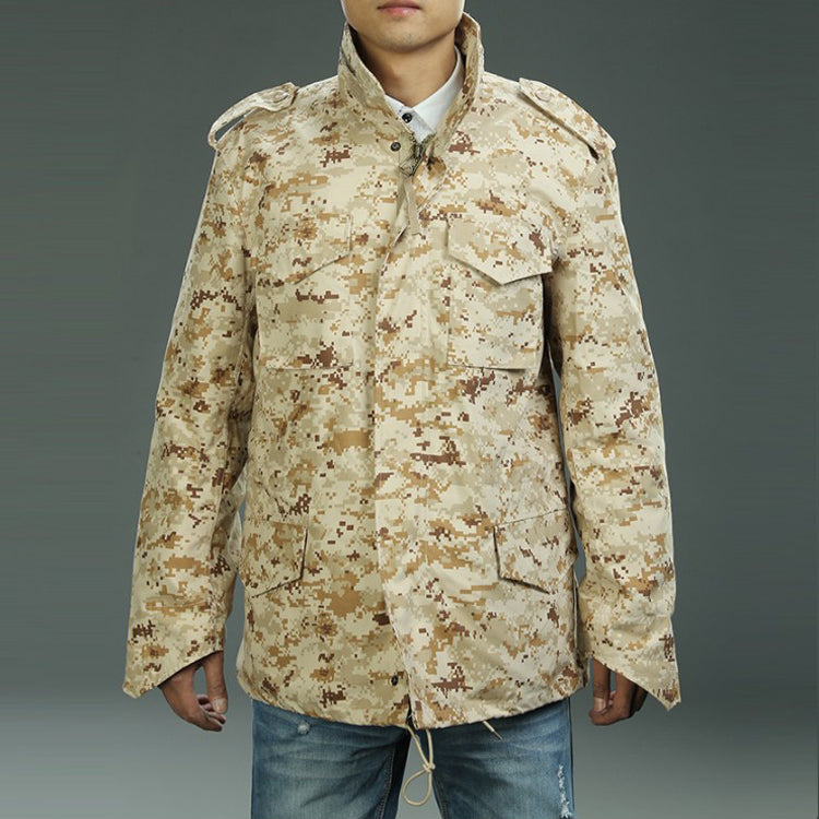 LANBAOSI Men's BDU Coat Army Combat Military Tactical Jacket LANBAOSI