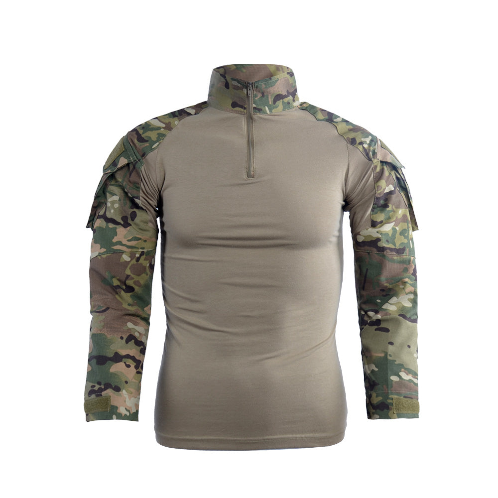 LANBAOSI Tactical Combat Military Multicam Army Camo Shirts LANBAOSI