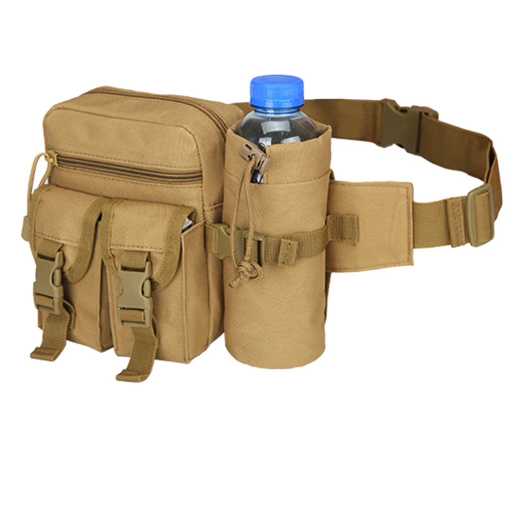 LANBAOSI Tactical Waist Bag Military Fanny Pack with Detachable Water Bottle Holder LANBAOSI