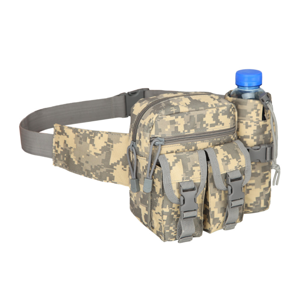 LANBAOSI Tactical Waist Bag Military Fanny Pack with Detachable Water Bottle Holder LANBAOSI