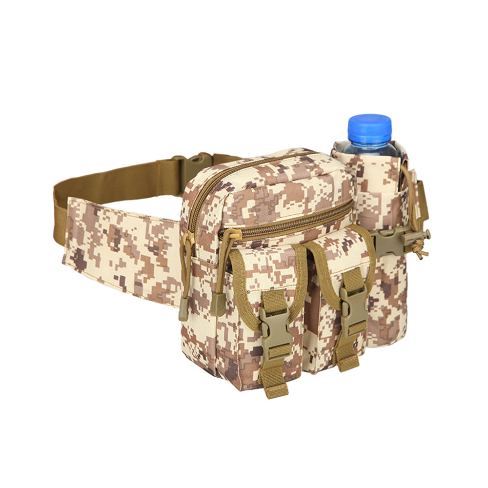 LANBAOSI Tactical Waist Bag Military Fanny Pack with Detachable Water Bottle Holder LANBAOSI