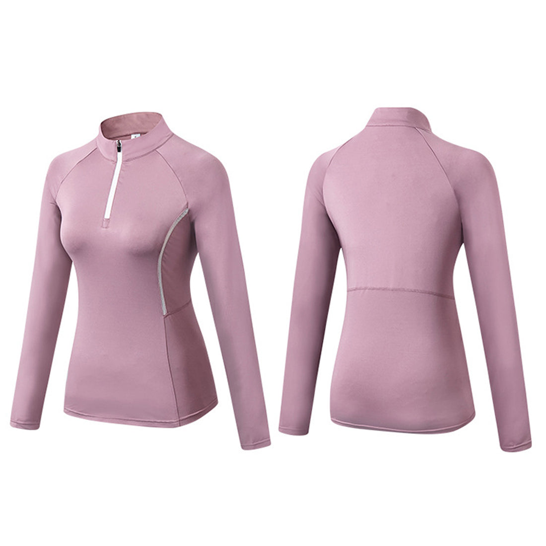 LANBAOSI Women's Dance Jacket Pullover 1/4 Zip Fleece Lined LANBAOSI