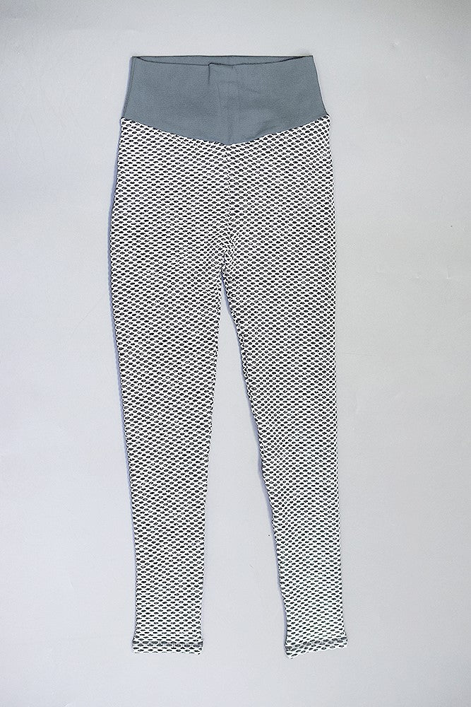 LANBAOSI Womens Dance Leggings Seamless Ruched High Waist Pants Stretch Tights LANBAOSI