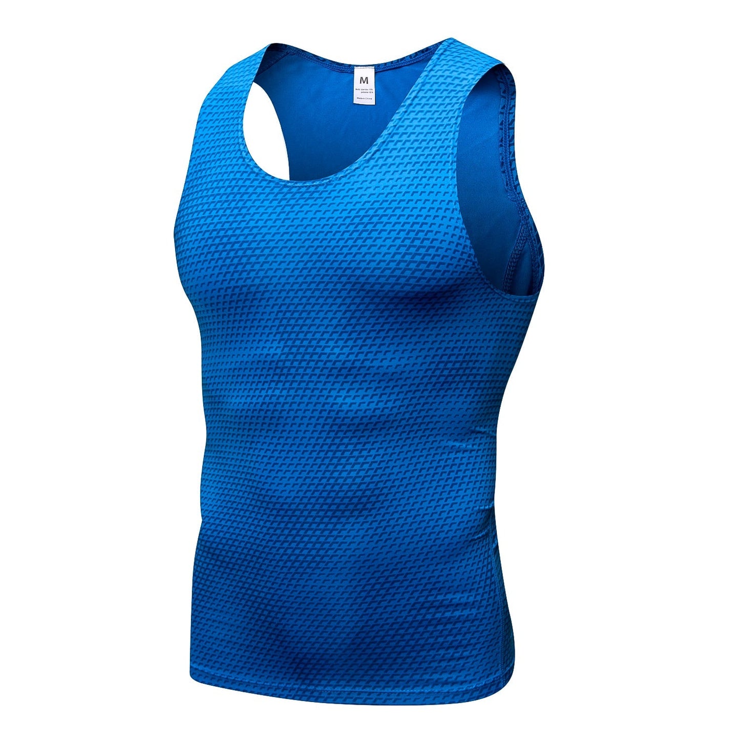 Men Cycing Base Layer Tank Quick Drying Compression Tops LANBAOSI