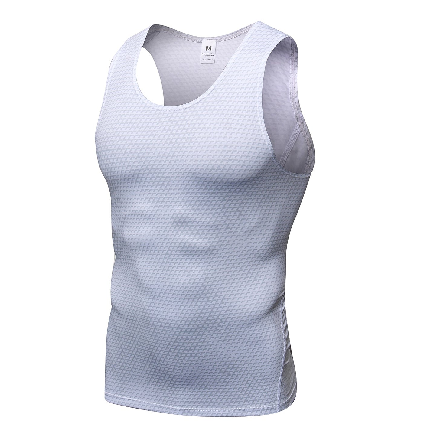 Men Cycing Base Layer Tank Quick Drying Compression Tops LANBAOSI