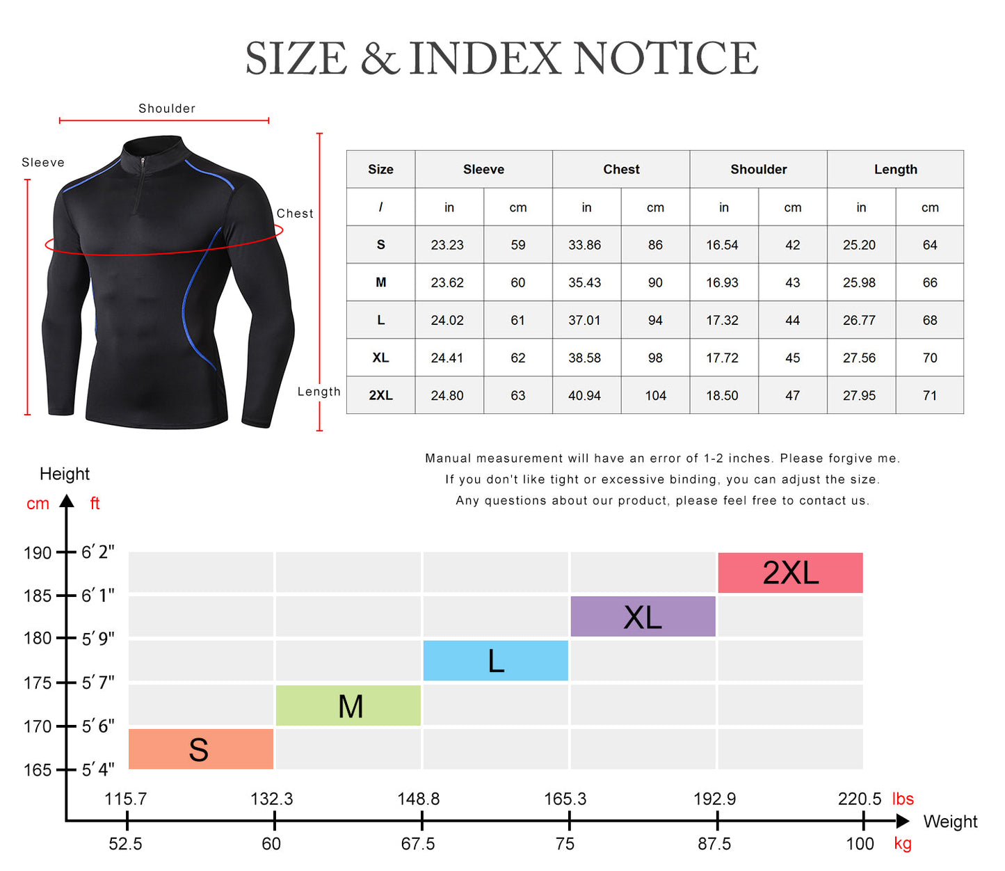 Men Workout Compression Shirts 1/4 Zip Pullover Long Sleeve Running Shirts Sports Training Sweatshirt LANBAOSI