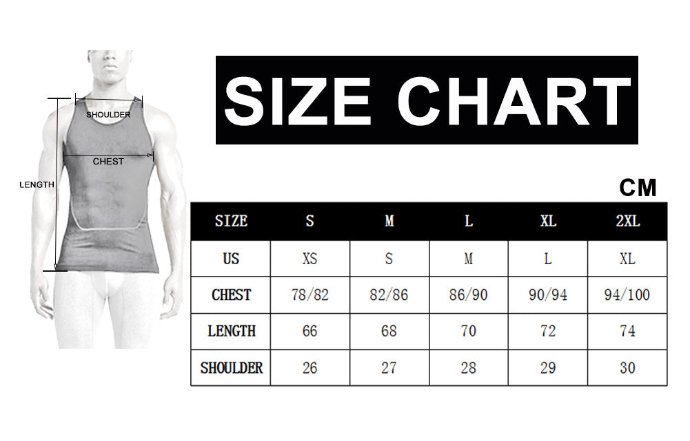 Men's Breathable Sport Vest Sleeveless Compression Tank Top LANBAOSI