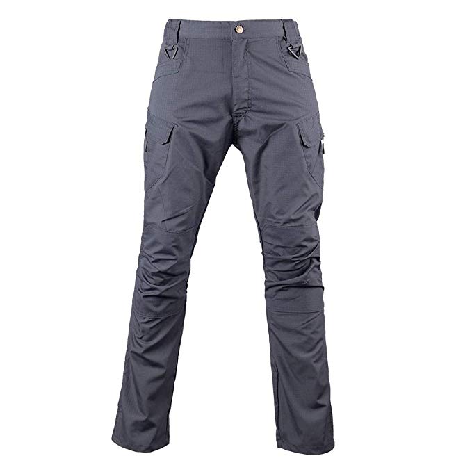 Men's Camo BDU Tactical Cargo Gear Men Black Army Digital Pants LANBAOSI
