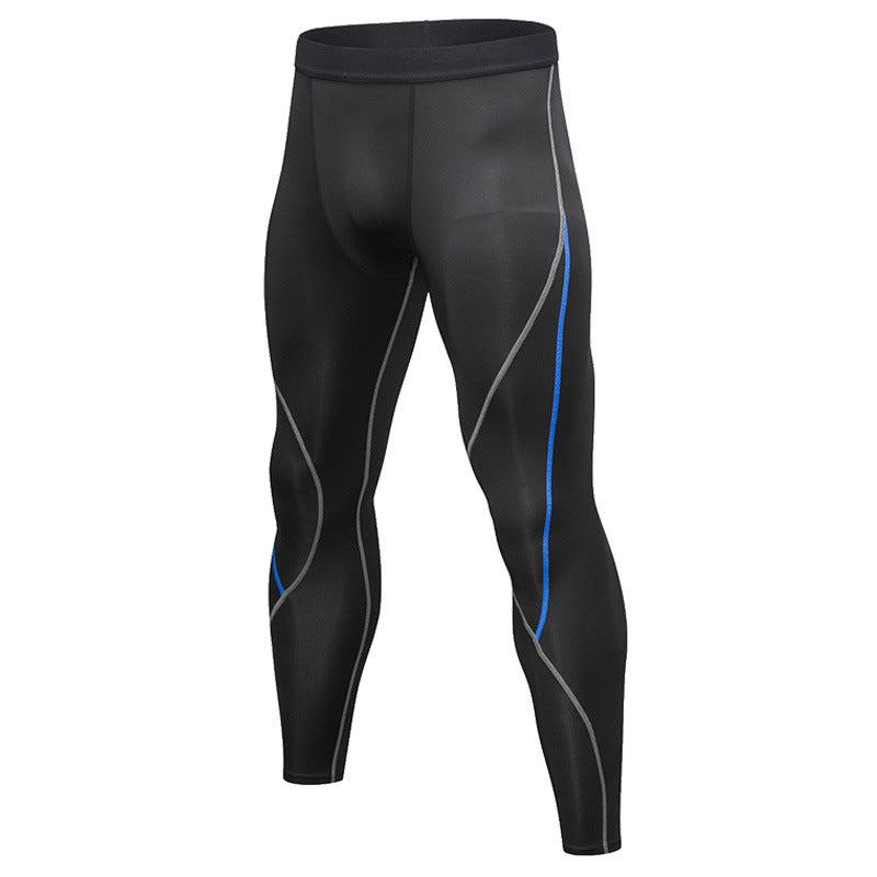 Men's Compression Pants Running Long Baselayer Workout Tights Legging LANBAOSI