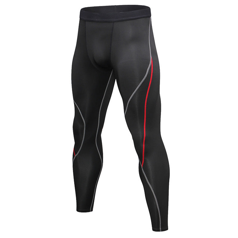 Men's Compression Pants Running Long Baselayer Workout Tights Legging LANBAOSI