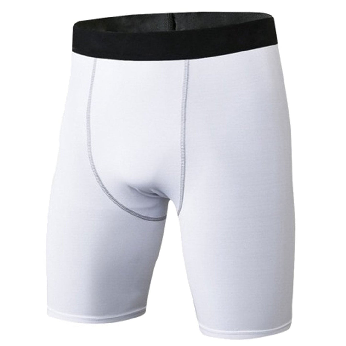 Men's Compression Shorts Cool Dry Active Sports Tights Baselayer Pants LANBAOSI