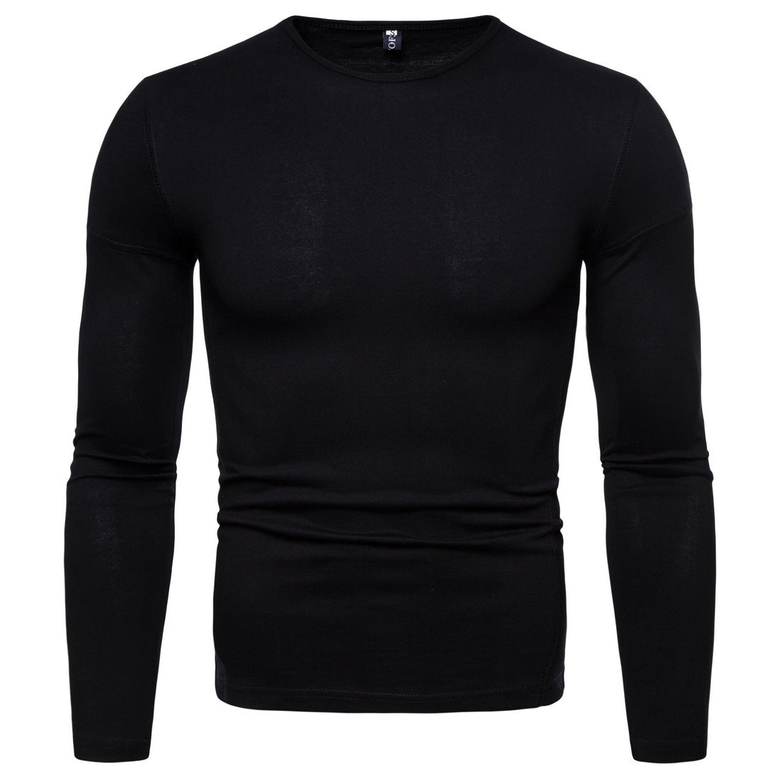 Men's Sports Jersey Running Gym Tops Strech Long Sleeve Baselayer LANBAOSI