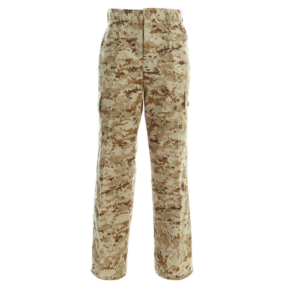 Mens Camo Army Combat BDU Pants Tactical Trousers Hiking Paintball LANBAOSI