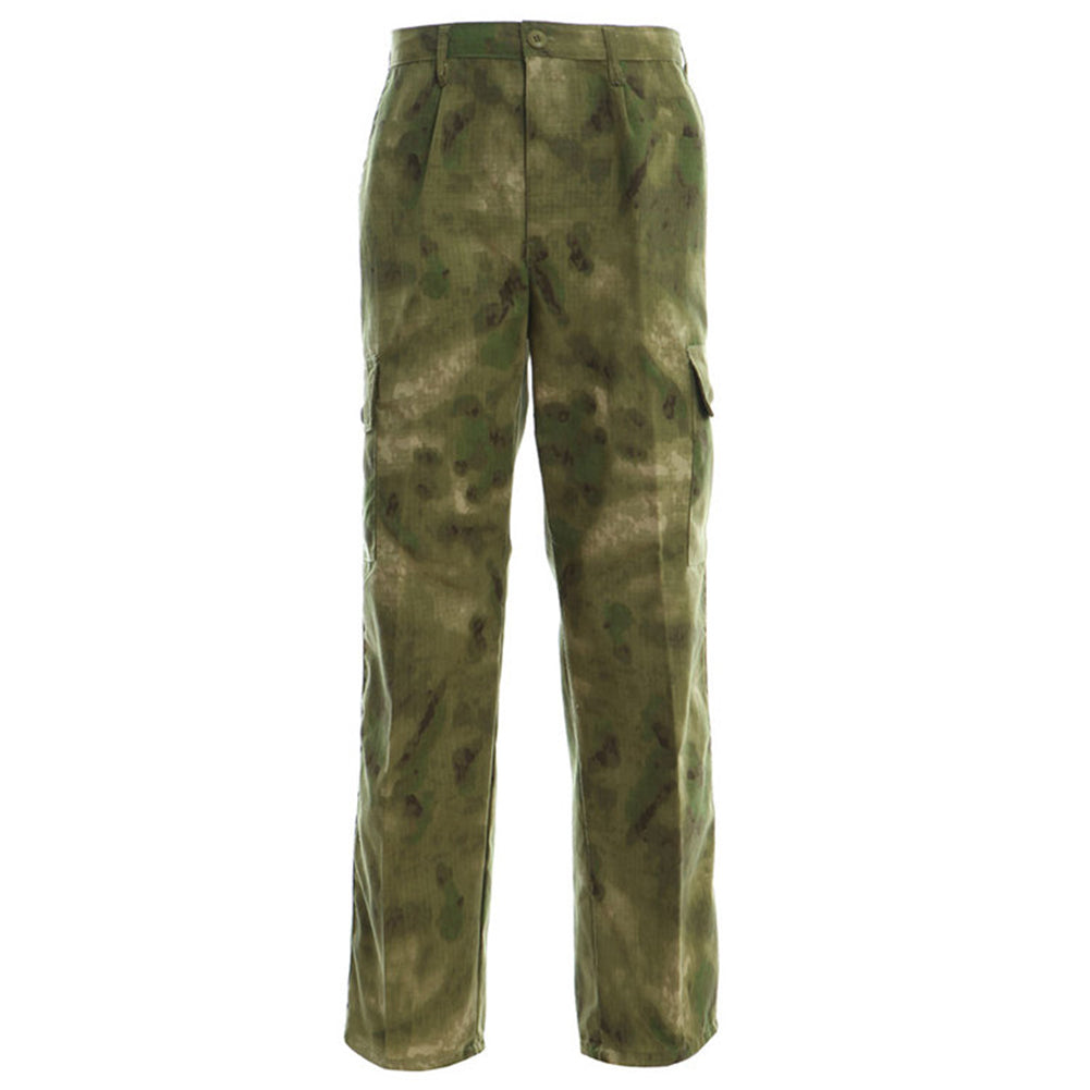 Mens Camo Army Combat BDU Pants Tactical Trousers Hiking Paintball LANBAOSI
