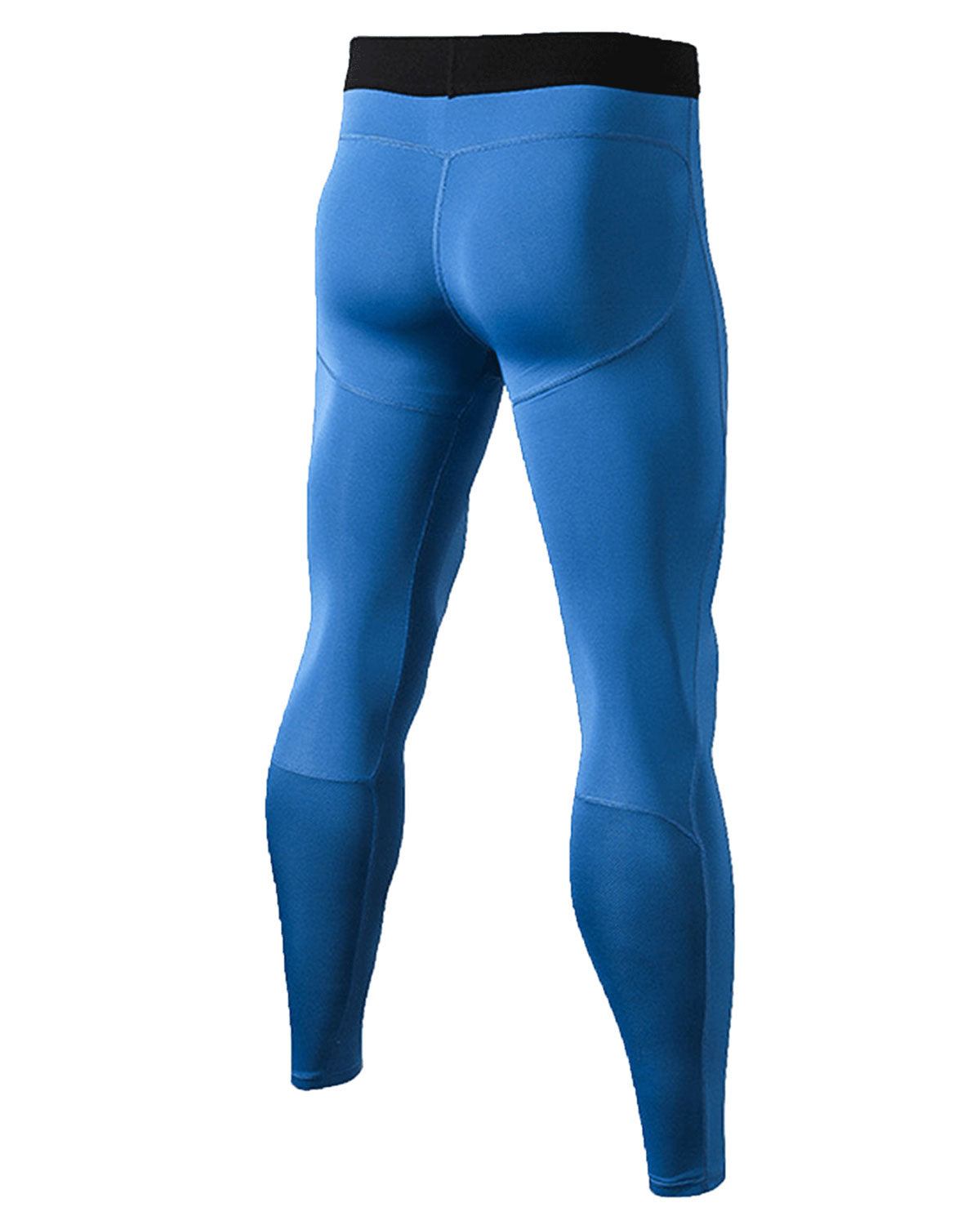 Mens Compression Running Leggings Athletic Tights with Phone Pocket LANBAOSI