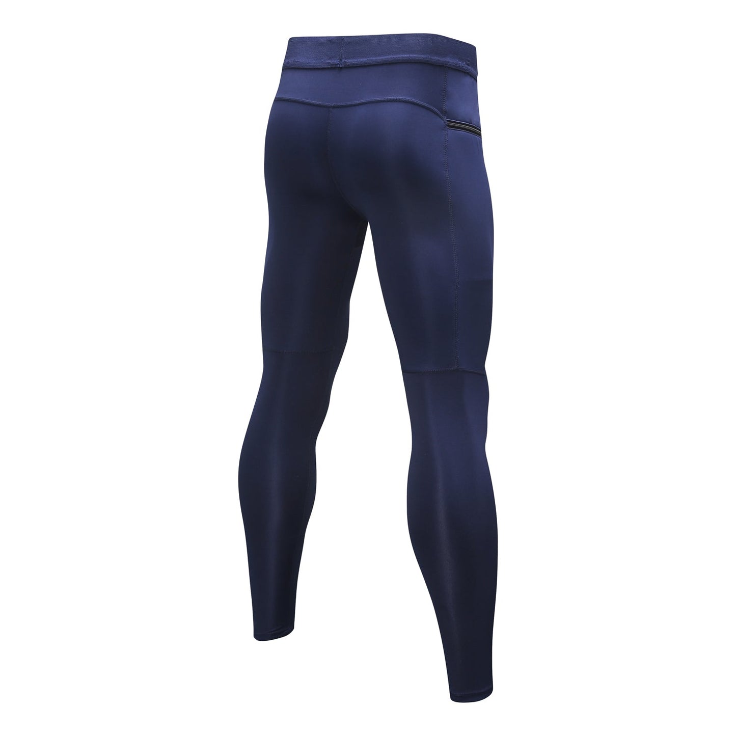 Mens Comprssion Pants with Pockets Workout Clothes Gym Fitness Leggings Running Yoga Tights Thermal Baselayer Underwear LANBAOSI