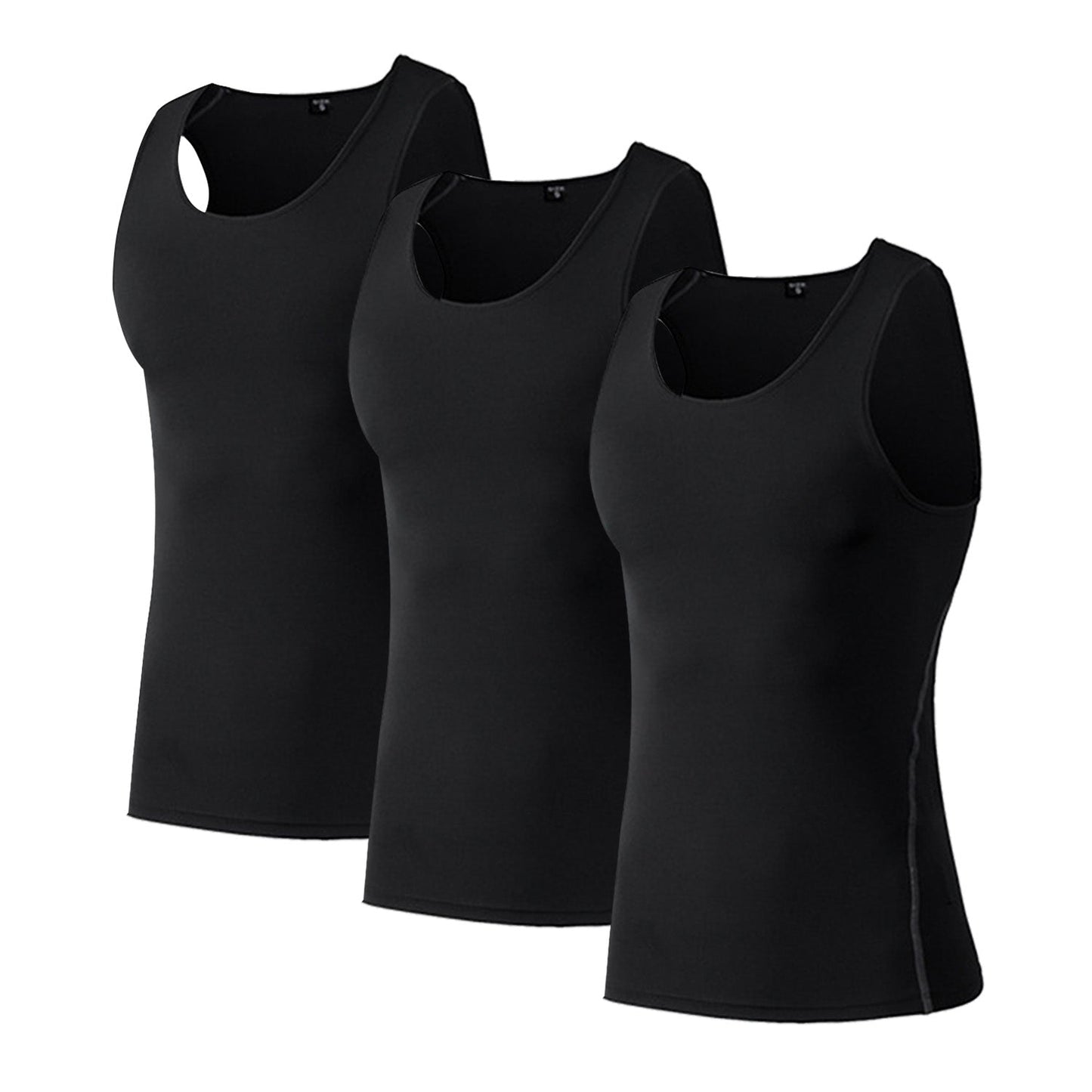 Mens Sleeveless Compression Undershirts Cool Dry Baselayer Tank Top LANBAOSI