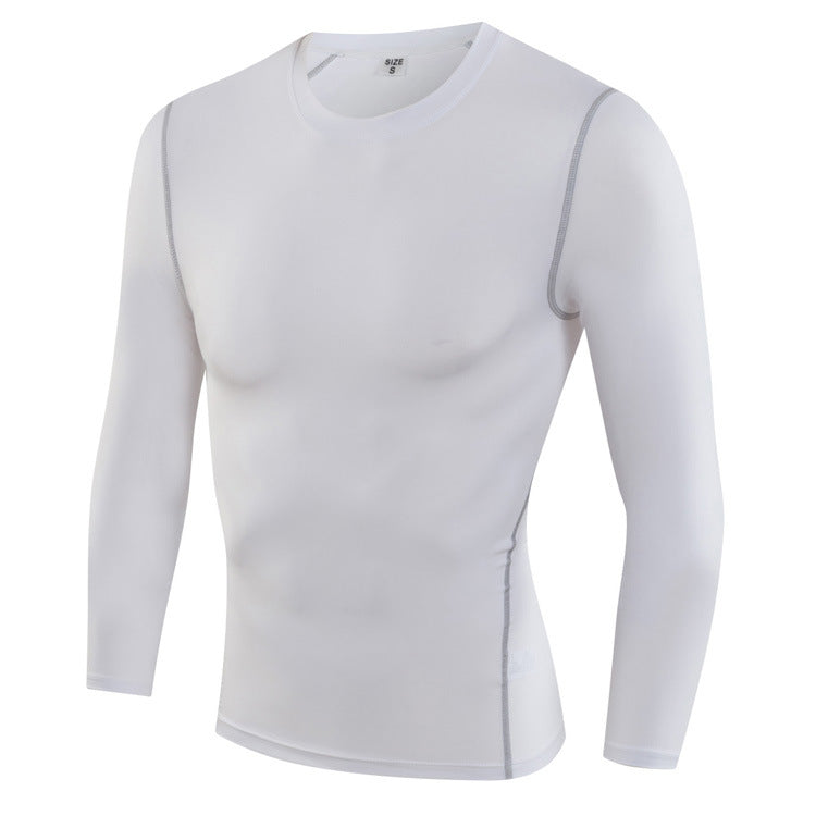 Mens Thermal Compression Shirts Ultra Soft Fleece Lined Long Sleeve Tops LANBAOSI