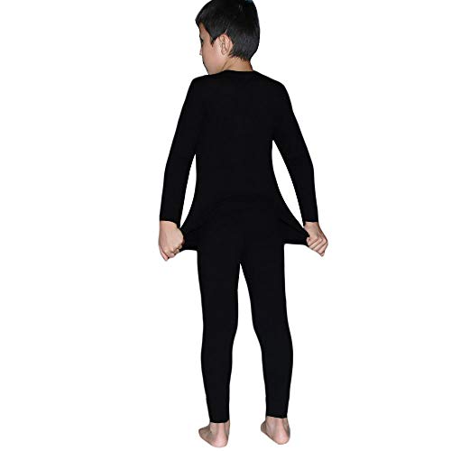 Thermal Underwear for Boys Thermal Long Johns Set Unisex Shirt & Pants LANBAOSI