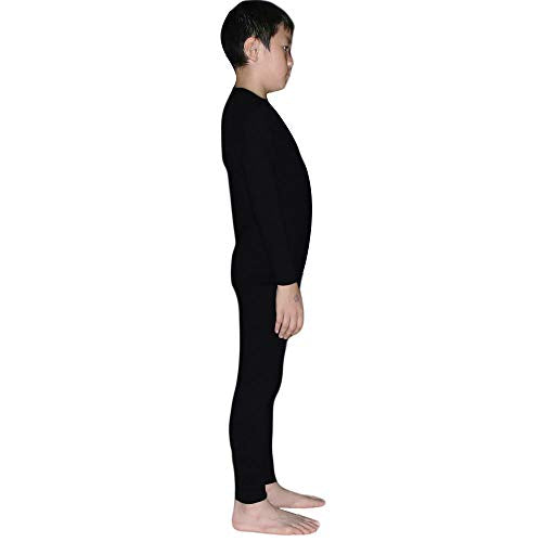 Thermal Underwear for Boys Thermal Long Johns Set Unisex Shirt & Pants LANBAOSI