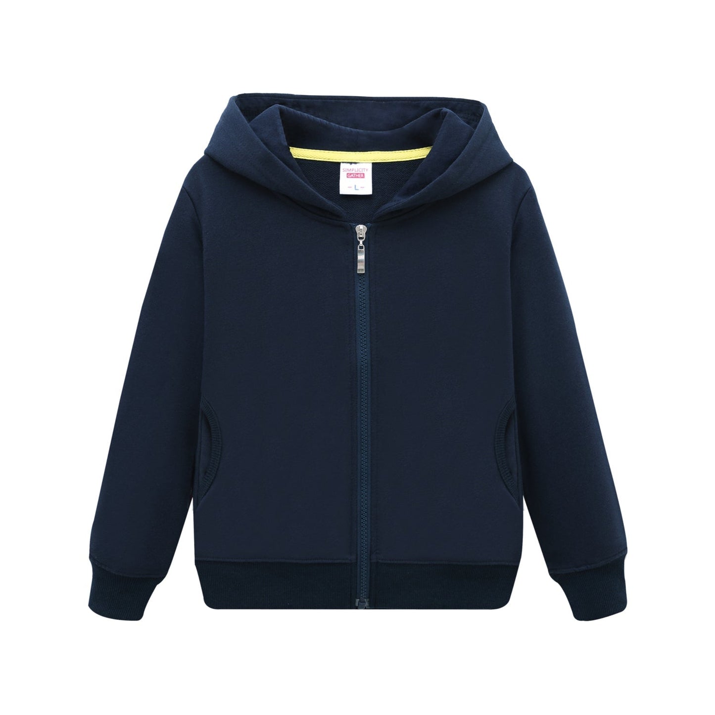 Toddler Boy Girl Full Zip Hooded Sweatshirt Long Sleeve Casual Hoodie LANBAOSI