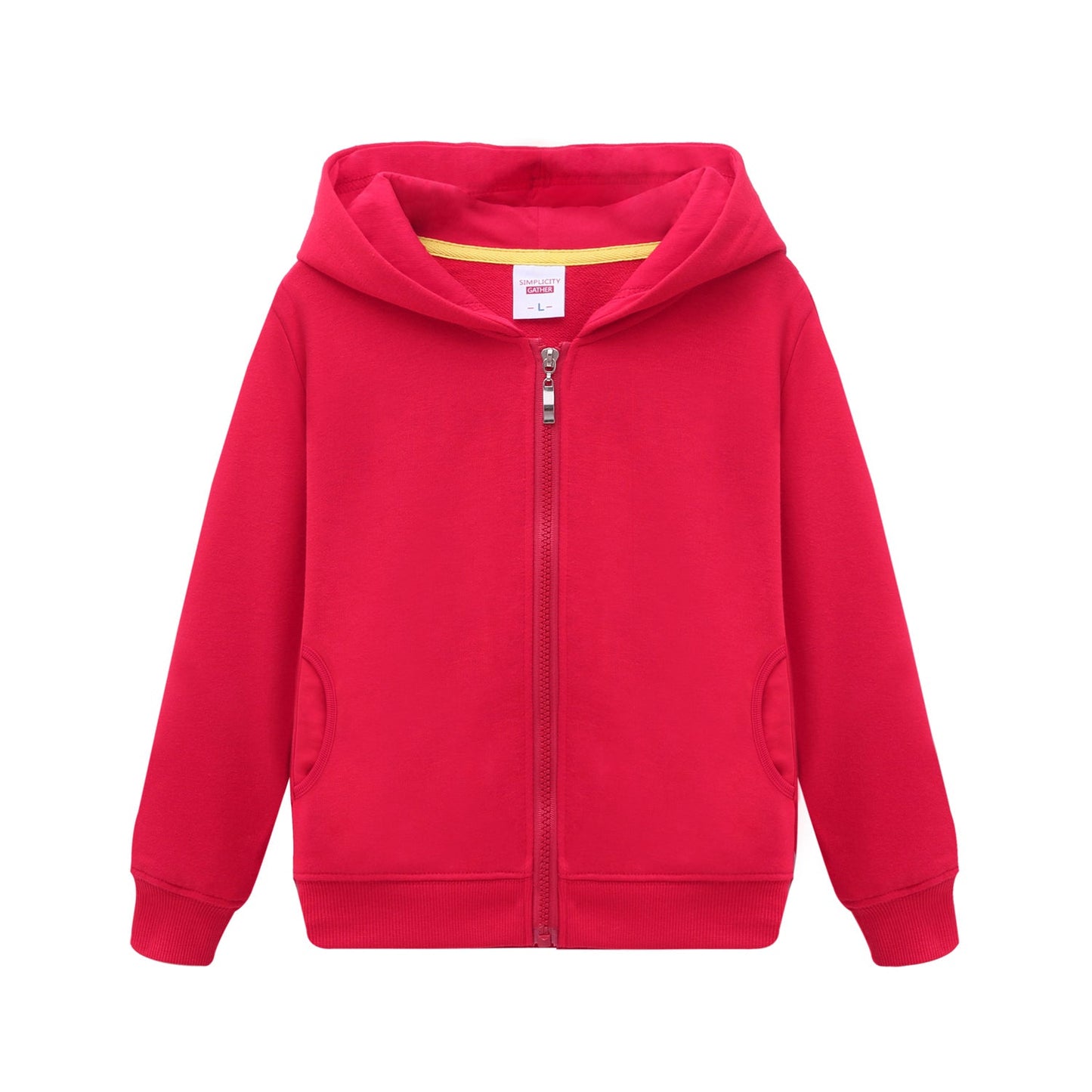 Toddler Boy Girl Full Zip Hooded Sweatshirt Long Sleeve Casual Hoodie LANBAOSI