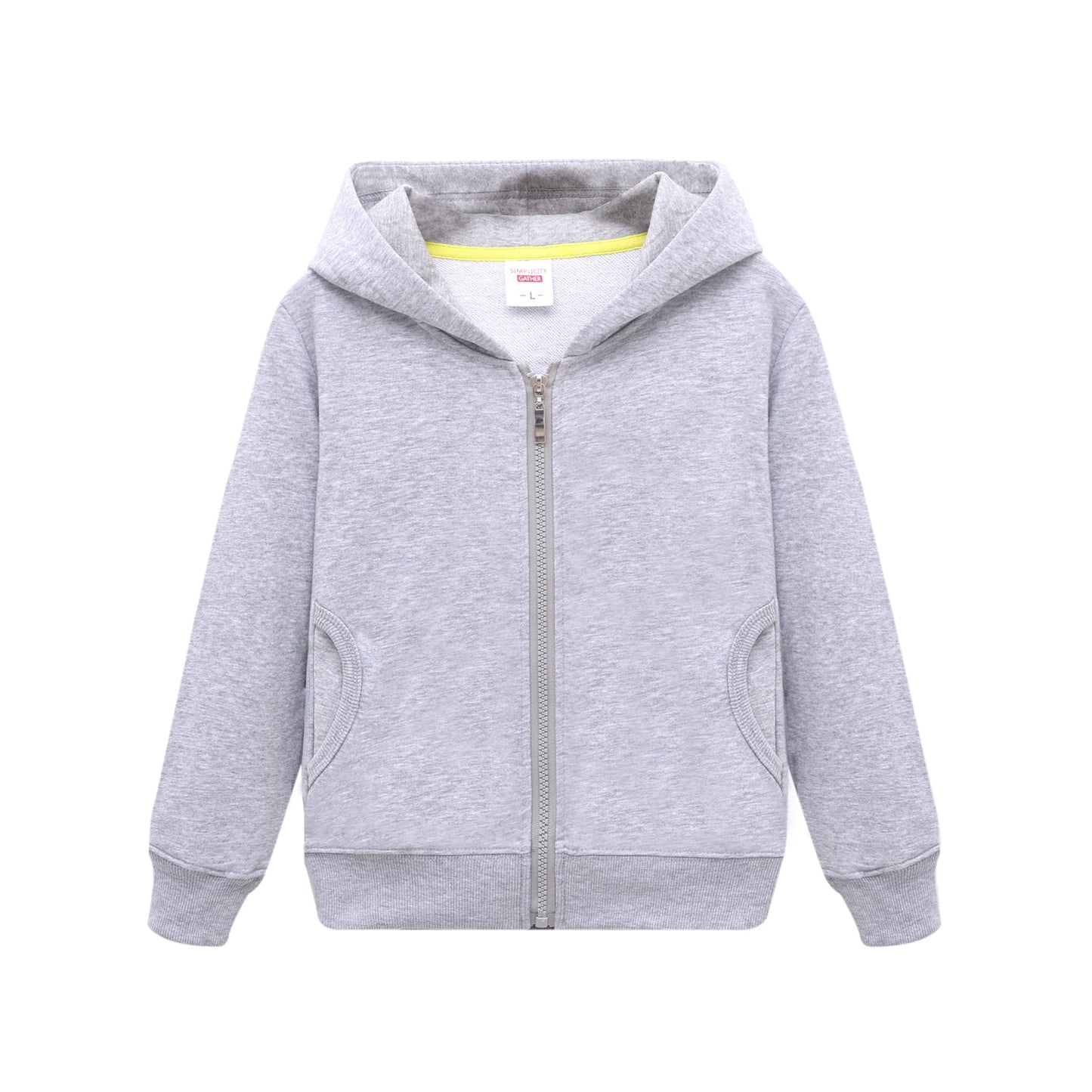 Toddler Boy Girl Full Zip Hooded Sweatshirt Long Sleeve Casual Hoodie LANBAOSI