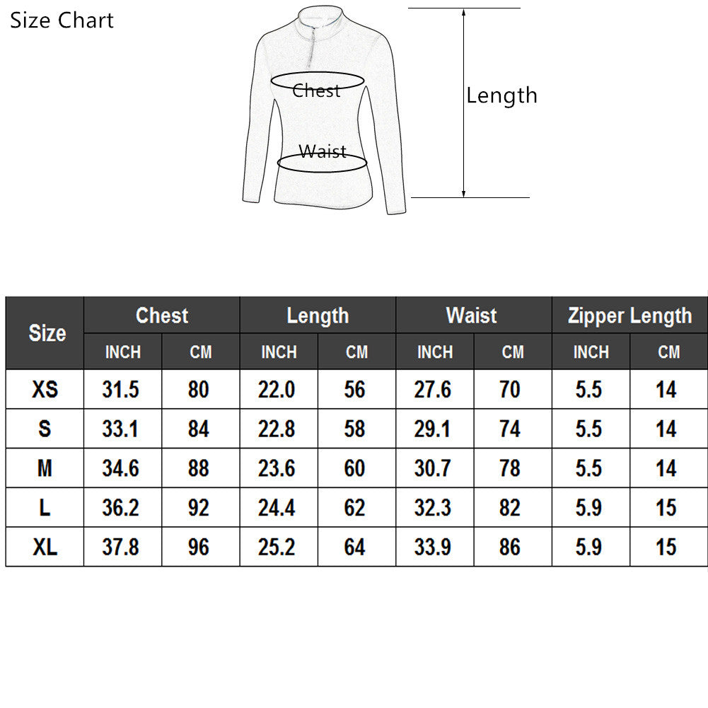 Women Quarter Zip Running Jacket Long Sleeve Yoga Shirt Pullover LANBAOSI