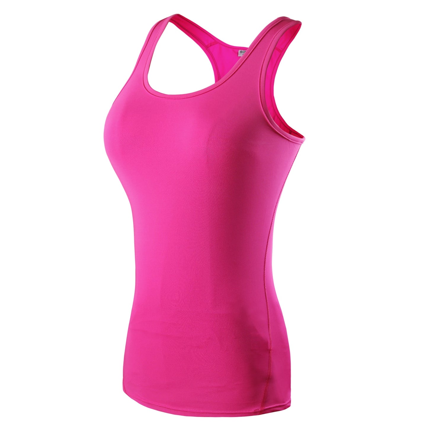 Women Racerback Athletic Tank Tops Yoga Shirts Compression Base Layer LANBAOSI
