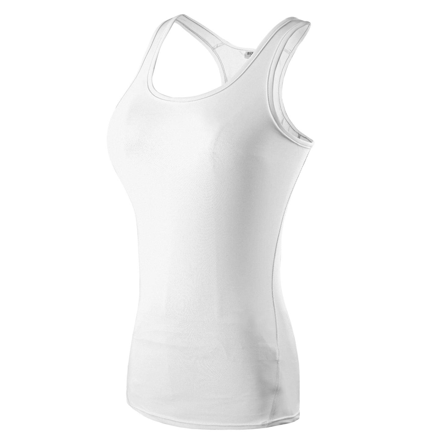 Women Racerback Athletic Tank Tops Yoga Shirts Compression Base Layer LANBAOSI