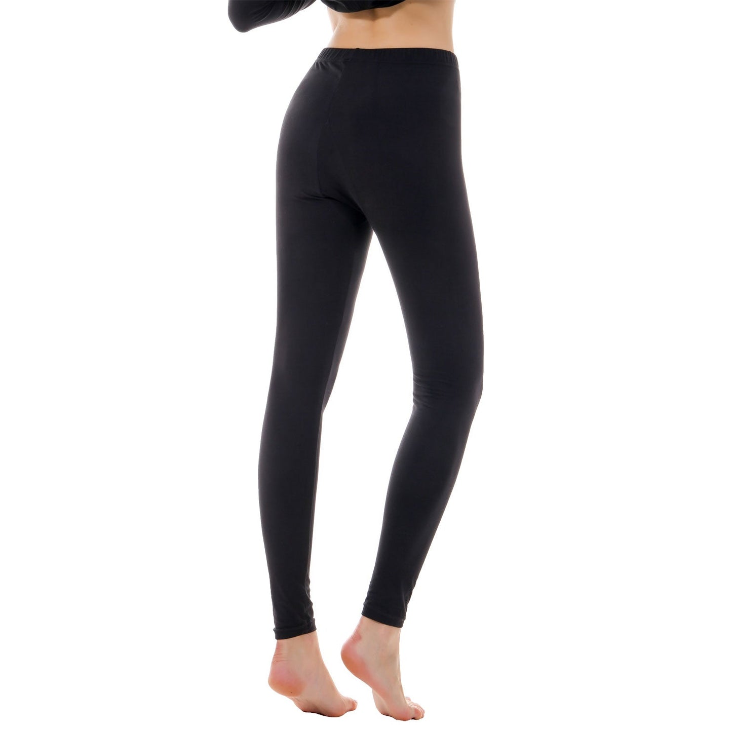 Women's Thermal Underwear Bottoms Elastic Ultra Soft Long Johns Pants LANBAOSI