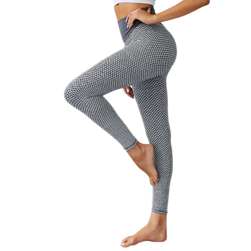 Womens Butt Lifting Sexy High Waist Yoga Pants Tummy Control Leggings LANBAOSI