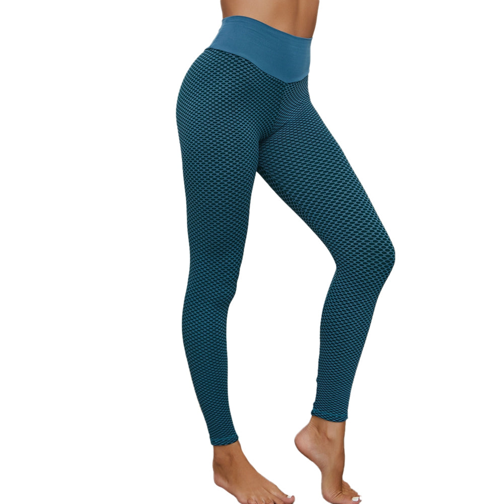 Womens Butt Lifting Sexy High Waist Yoga Pants Tummy Control Leggings LANBAOSI