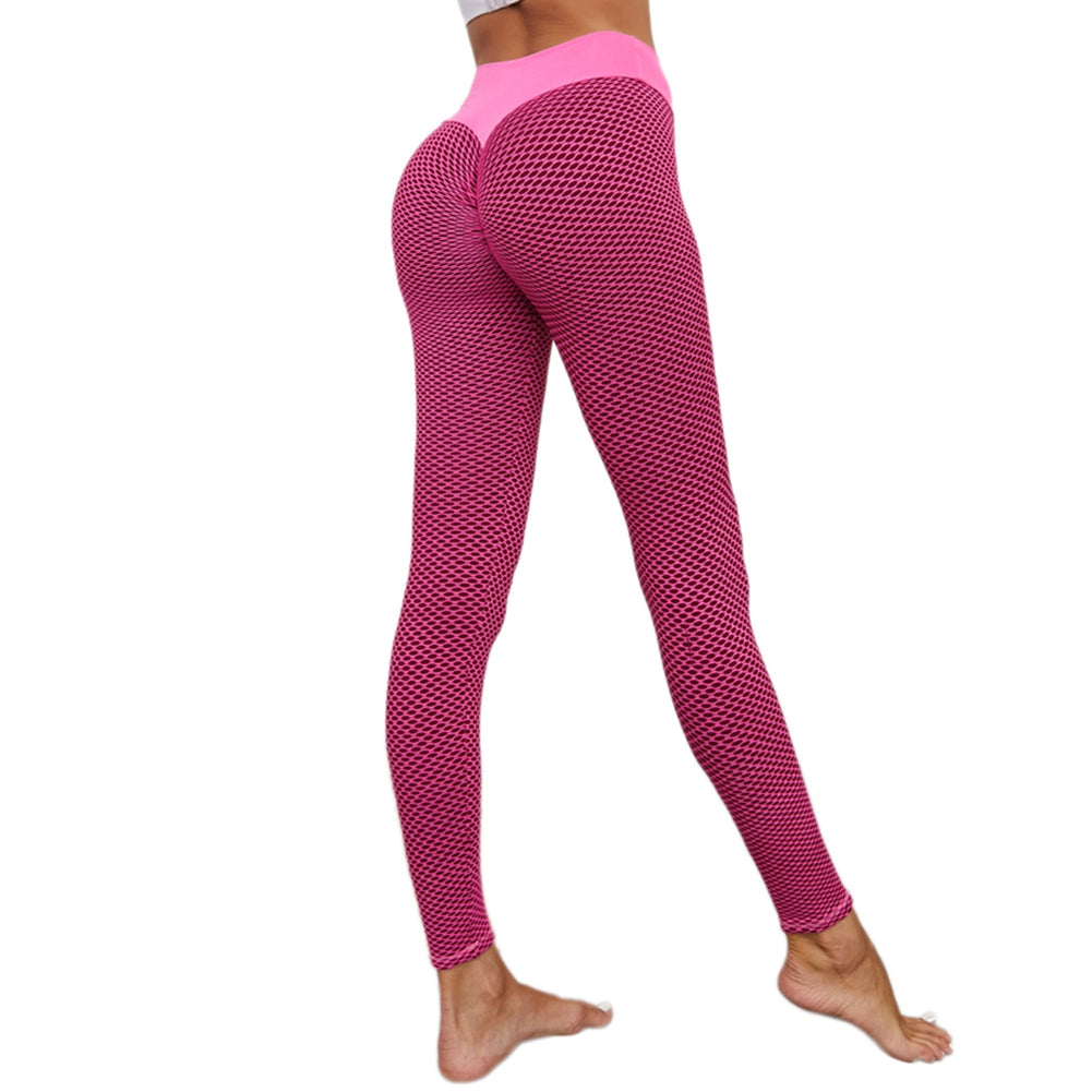 Womens Butt Lifting Sexy High Waist Yoga Pants Tummy Control Leggings LANBAOSI