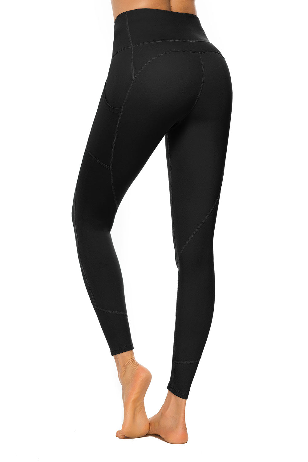 Womens Yoga Leggings Tummy Control Pants High Waisted Pant with Pocket LANBAOSI