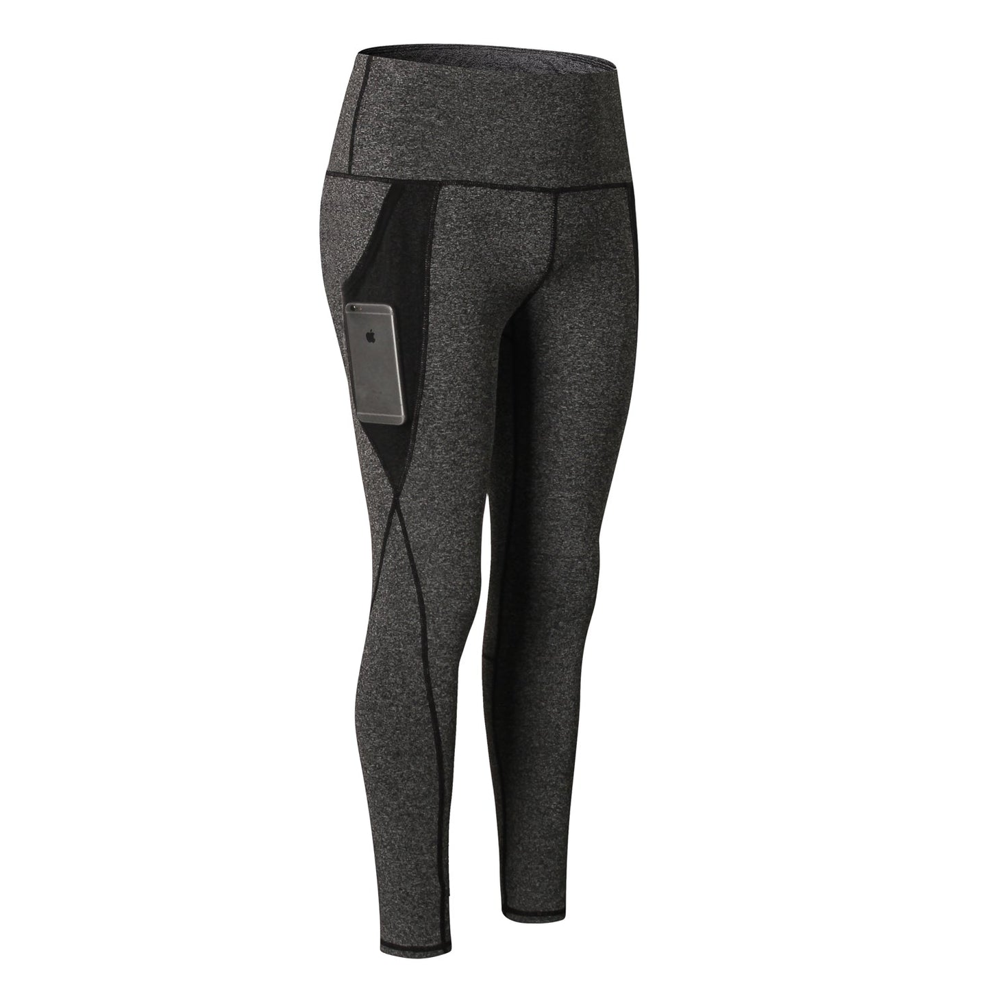 Womens Yoga Pants with Pockets High Waist Tummy Control Running Capri Leggings LANBAOSI