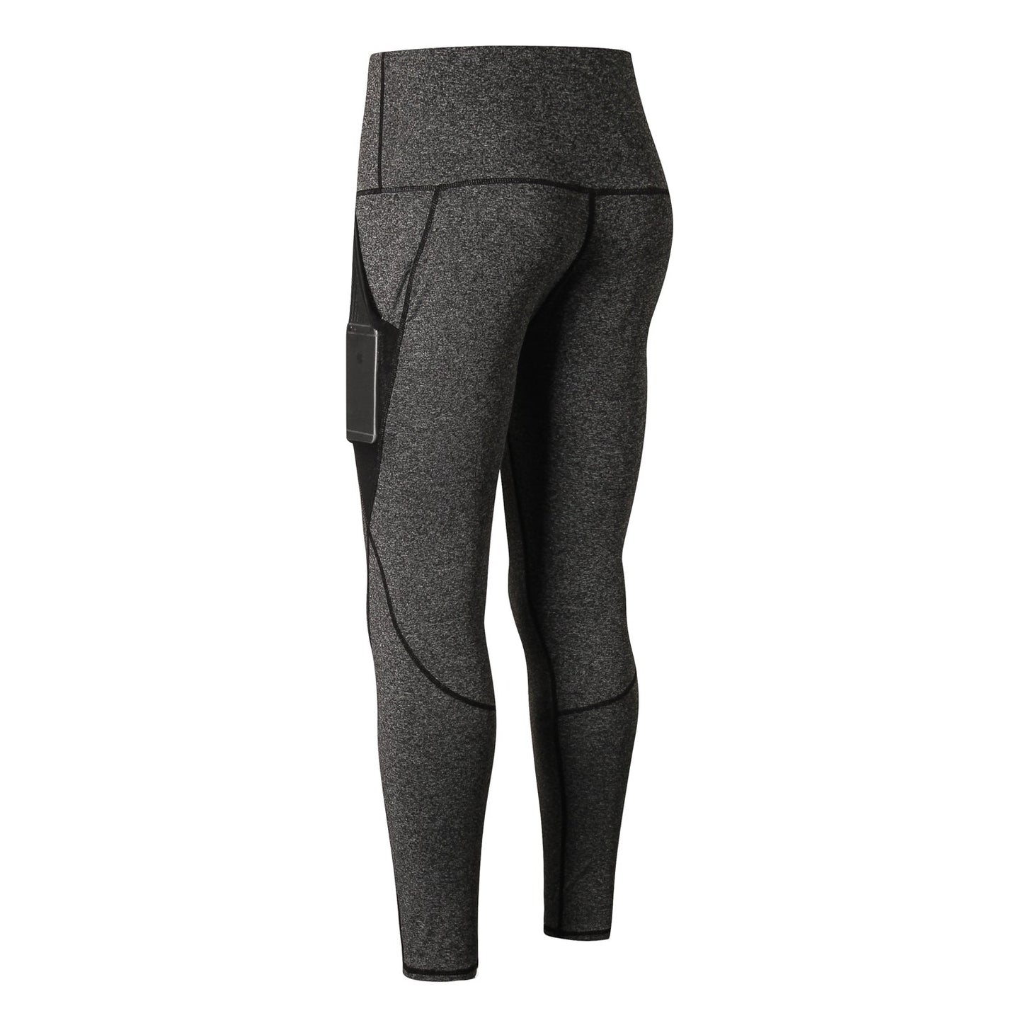 Womens Yoga Pants with Pockets High Waist Tummy Control Running Capri Leggings LANBAOSI