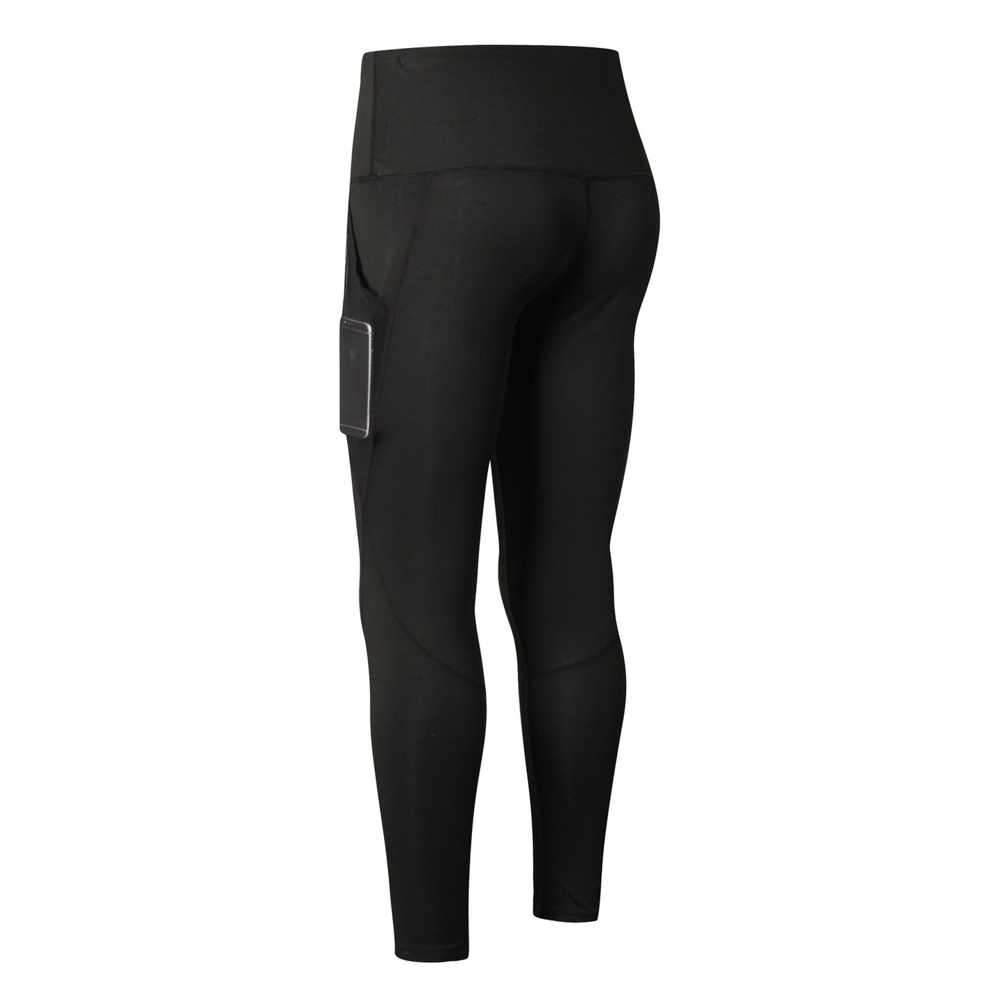 Womens Yoga Pants with Pockets High Waist Tummy Control Running Capri Leggings LANBAOSI